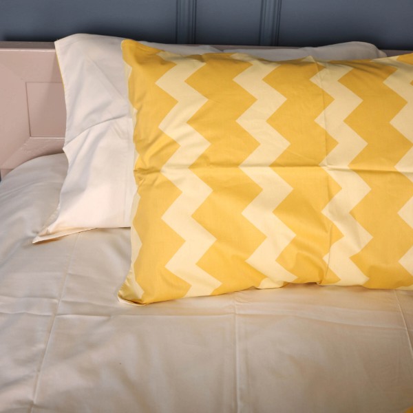 Фото - Комплект постельного белья детский MirSon Сатин 22-1406 Yellow Waves 110х140 (2200010928792)